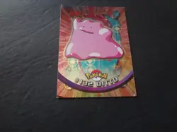 2000 Topps Pokemon Series 3 Silver Foil #132 Ditto TV Animation Blue Logo ** - Image 1
