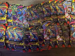 Lot Of 25 Pokemon TCG Mega Evolution Phantasmal Flames Pack *Sealed - Image 1