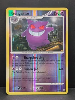 Gengar 17/99 Arceus Reverse Holo Ultra Rare Pokemon TCG Nintendo LP - Image 1