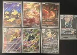 Pokemon TCG Mega Evolutions Illustration Rare Lot of 7 - Image 1
