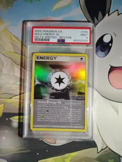 Holon Energy GL EX Delta Species Reverse Holo Stamp 105/113 PSA 9 Pokemon Mint - Image 1
