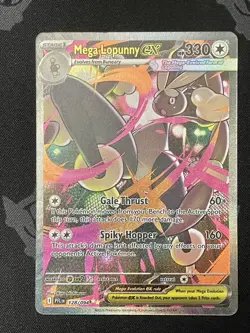 Pokemon Phantasmal Flames Mega Lopunny ex Special Illustration Rare 128/094 MINT - Image 1