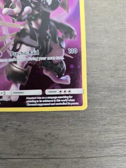 2019 Pokemon Sun & Moon Promo Black Star Armored MewTwo #SM228 - Image 4