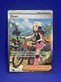 2025 Pokemon - Phantasmal Flames - Dawn #129/094 SIR Trainer NEAR MINT - Image 1
