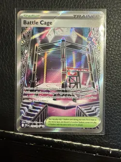 Battle Cage - 116/094 - Phantasmal Flames PFL Mega Evolution - Pokemon NM/MINT!! - Image 1
