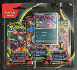 Pokemon TCG: Phantasmal Flames - Sneasel + Weavile 3-Pack Blister ( Set of 2 ) - Image 2