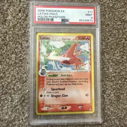 2006 Pokemon EX Holon Phantoms 11 Latias-Holo - PSA 9 - Image 1