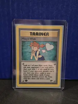 Misty’s Wish 108/132 1st Edition- Gym Challenge Pokemon - Image 1