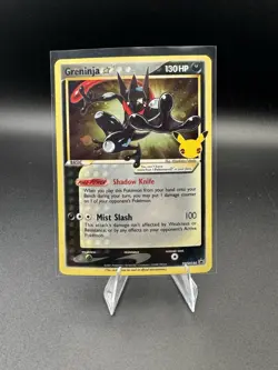 Greninja Star SWSH144 Pokemon TCG Promo Gold Star Holo Rare NM - Image 1