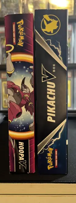 Pokemon Prismatic Evolutions Costco 8 Mini-Tin Bundle & Hoopa V & Pikachu V - Image 3