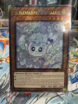 Yugioh Mulcharmy Fuwalos RA04-EN050 Platinum Secret Rare NM - Image 1