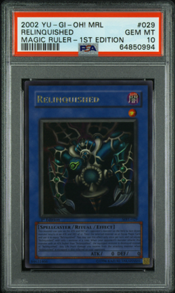Yu-Gi-Oh! Relinquished MRL-029 1st Edition PSA 10 Gem Mint-Ultra Rare - Image 1