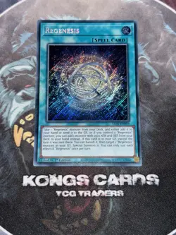 ALIN-EN059 “Regenesis” Secret Rare 1st Ed YuGiOh! IN STOCK NOW! - Image 1