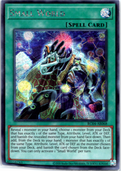 Small World - RC04-AE068 - Secret Rare - Yugioh - Image 1