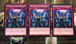 *** 3X INFINITE IMPERMANENCE 3X *** PLAYSET 1ST EDITION SDWD-EN031 YUGIOH! - Image 1