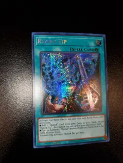Yugioh Runick Tip SCR 1st Ed. MP23-EN241 Near Mint - Image 2