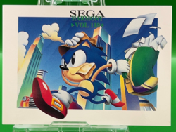 Harmony Vol.4 Sonic Hedgehog 1993 Magazine 105 Card SEGA FREAKS Game TCG Japan - Image 1
