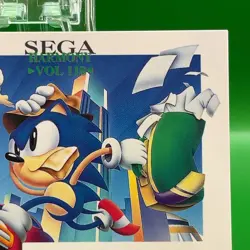 Harmony Vol.4 Sonic Hedgehog 1993 Magazine 105 Card SEGA FREAKS Game TCG Japan - Image 3
