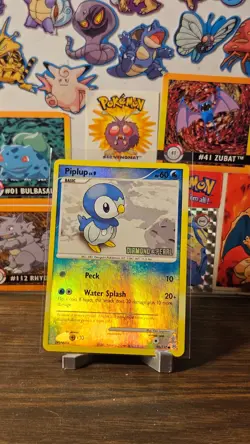 Pokemon Card Piplup LV.9 93/130 Reverse Holo Stamped Diamond & Pearl Hp - Image 1