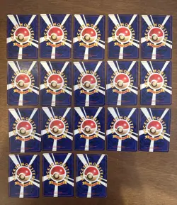 Lot of 18 Base Set Japanese Vintage Old Back Pokemon TCG Cards - Image 2