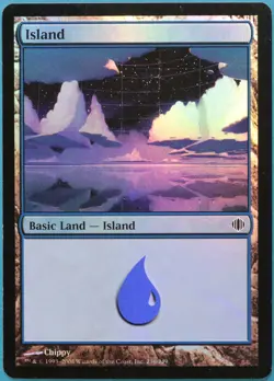 Island (236) FOIL Shards of Alara PLD Basic Land MTG CARD (ID# 211064) ABUGames - Image 1