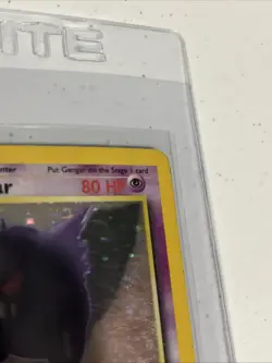 Pokemon Gengar TCG Holo Rare Unlimited Card 5/62 Fossil Vintage - Image 4