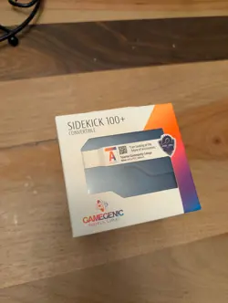 Gamegenic SideKick 100+ XL Convertible Deck Box Card Holder Case - Blue - Image 1