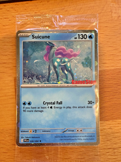 Suicune GameStop Stamped Promo Card 026/094 (New & Factory Sealed) - Image 1