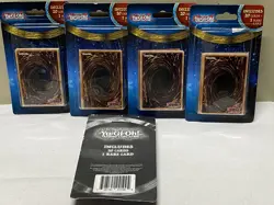 5 Mystery Yugioh Packs 20 Cards + 1 Rare Card Per Pack *SEALED* Yugio Yu-Gi-Oh - Image 1