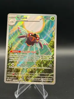 Pokemon TCG Ninjask 137/132 2025 Mega Evolution Illustration Rare Card - NM - Image 1