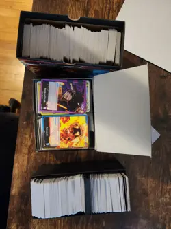 One Piece 1,000 Cards Bulk Lot TCG Card Game Mixed Cards Near Mint ENGLISH - Image 1