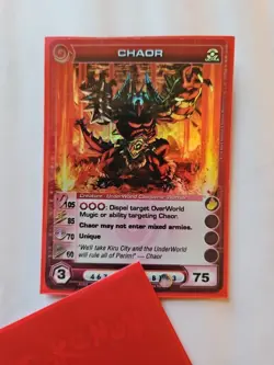 Chaor 3 Max CWE Ultra Rare Chaotic TCG Card NM Condition - Image 1
