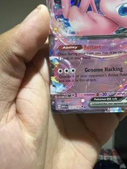 Pokemon Mew EX TCG Scarlet & Violet Card 151/165 English Edition Holo Ultra Rare - Image 5