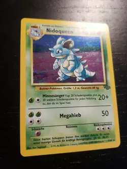 German Deutsch - Nidoqueen Jungle Dschungel - Pokemon Karte Card - Holo 7/64 - Image 2
