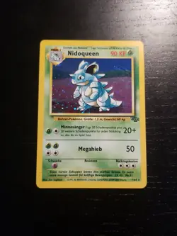 German Deutsch - Nidoqueen Jungle Dschungel - Pokemon Karte Card - Holo 7/64 - Image 3