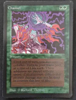 MTG Vintage Oldschool - Channel - Beta- Poor (Water damaged) - Image 1