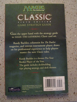 WOTC MTG Player's Guides Official Classic 6th Ed Game Strategy Guide VG - Image 2