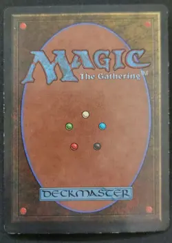 MTG Vintage Oldschool - Crevasse - Legends - Poor (Water damaged) - Image 2