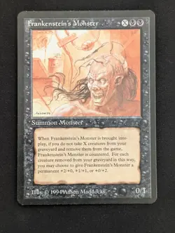 Magic: The Gathering - Frankenstein’s Monster (The Dark 1994) - Vintage MTG - Image 1