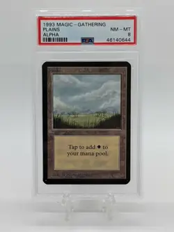 NM-MINT PSA 8 MTG/Magic Alpha Plains [TREES] - Image 1