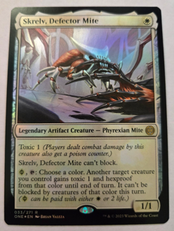 Skrelv, Defector Mite 033/271 Rare FOIL All Will Be One MTG NM - Image 1