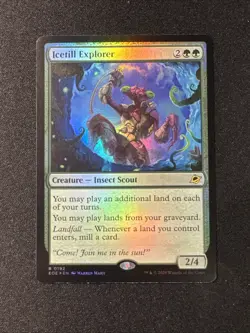 Magic The Gathering Icetill Explorer Foil 0192 Edge Of Eternities Rare MTG EOE - Image 1