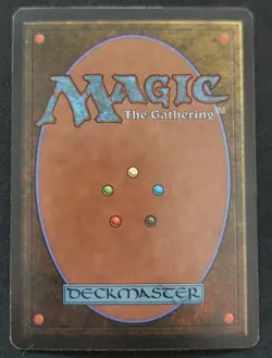 MTG Vintage Oldschool - Demonic Tutor - FWB - VI - Poor (Water damaged) - Image 2
