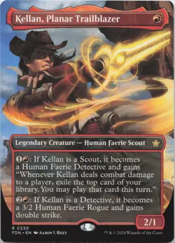 Kellan, Planar Trailblazer (Borderless) R Foundations 330 NM MTG - Image 1