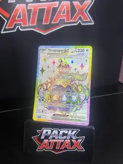 Pokemon TCG Terapagos EX SVP 165 Black Star Promo Full Art Holo Hyper Rare - Image 1
