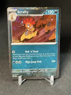 Scrafty Promo #188 Journey Together Cosmos Holo Pokemon Black Star Promo BSP - Image 1