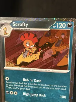 Scrafty Promo #188 Journey Together Cosmos Holo Pokemon Black Star Promo BSP - Image 2