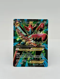 2016 XY BREAKPOINT POKEMON TCG M SCIZOR EX FULL ART 120/122 - Image 1