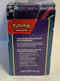 Pokemon 2024 Back To School Collector Chest - Lunch Box Tin - w/ 6 Booster Packs - Image 3