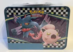 Pokemon 2024 Back To School Collector Chest - Lunch Box Tin - w/ 6 Booster Packs - Image 4